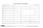 DMPdmpscores.s3.amazonaws.com/pdf/ckk-01/ckk-01.pdf · LATIN RESUME Latin Suite for Melody Percussion Ensemble Thomas Davis bew- Gerard van de Kolk Houten/The Netherlands Alle Rechte