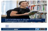 NZ Cert in Study and Career Preparation L3 · in the NZ Certificate in Study and Career Preparation [Level 3] should use the Recognition of Prior Learning procedure. LITERACY AND