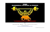 THE BARBELL CLEAN & PRESS - Muscle Building Clubmusclebuildingclub.com/pdf/Barbellclean.pdf · and traditional form of the barbell clean & press, from decades past, as a core ...