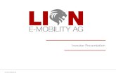 Investor Presentation - LION E-Mobility · Forecast of global sales of electric vehicle from 2010 to 2030 (in billion euros)