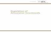 Regulation of Alternative Investments · Non-traded real estate investment trusts (REITs) Non-traded business development companies (BDCs) Regulation D private placements Non-Regulation