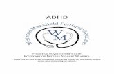 0 - Cover - ADHD · 2015-01-13 · ADHD: What Every Parent Needs to Know (formerly entitled ADHD: A Complete and Authoritative Guide) is a balanced guide to help you and your child