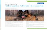 Managing Shaping the future of animal health Chronic Otitis Externa · 2019-11-06 · ACCREDITED CPD - DERMATOLOGY Managing Shaping the future of animal health Chronic Otitis Externa
