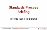 Standards Process Briefing - BuildingSMART · Standards Process Development: •SCE has created the Standards Process •Standards Process is on the new website •Feedback from Chapters,