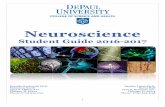 2016-17 Neuroscience Student Guide - Science and Health...1 Neuroscience Student Guide 2016-2017 Dorothy Kozlowski Ph.D. McGowan North 2325 N. Clifton Ave. Chicago, IL 60614 Phone: