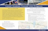 Lower Hudson Transit Link Program€¦ · Newsletter 1 Spring 2016 Phase 1 is Rolling Forward! The New York State Department of Transportation (NYSDOT) is sponsoring the Lower Hudson