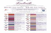 Size 3 Lizbeth - Tatting Corner · 2016-08-31 · Lizbeth® thread made to Handy Hands’ high standard of quality based of actual field testing. For Traditional Tatting, Knitting