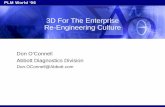 3D For The Enterprise Re-Engineering Culture...3D For The Enterprise Re-Engineering Culture The demands of being a market and industry leader are high. Maintaining market leadership