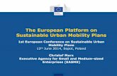 The European Platform on Sustainable Urban …...The European Platform on Sustainable Urban Mobility Plans 1st European Conference on Sustainable Urban Mobility Plans 12th June 2014,