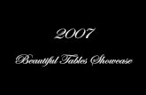 Beautiful Tables Showcase - Lakewold Gardenslakewoldgardens.org/.../2018/10/Beautiful_Tables_2007.pdf · 2018-10-25 · Beautiful Tables Showcase . Washed Ashore . Designer . Kimberly
