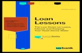 Loan Learn About: Lessons • Different Types of …...5. Types of credit Credit cards and installment loans (like car loans or your mortgage) are examples of different types of credit.