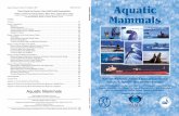 Aquatic - Center for Regulatory Effectiveness Mammals 33 4_FINAL1.pdf · 2013-04-23 · Marine Mammal Noise Exposure Criteria Marine Mammal Noise Exposure Criteria: Initial Scientific