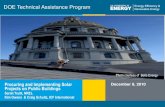 DOE Technical Assistance Program - eere.energy.gov · DOE’s Technical Assistance Program (TAP) supports the Energy Efficiency and Conservation Block Grant Program (EECBG) and the