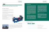 IH - sbmc.com.cn Stainless steel centrifugal p… · Overview The IH stainless steel chemical centrifugal pump is a single-stage single-suction cantilever centrifu-gal pump that delivers
