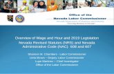 Office Of The Labor Commissioners 608 2020 Wage and Hour ...labor.nv.gov/uploadedFiles/labornvgov/content... · Employer (NRS 608.011): Every person having control or custody of any
