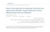 SaaS, PaaS and IaaS: Evaluating Cloud Service Agreement ...media.straffordpub.com/products/saas-paas-and-iaas-evaluating-clo… · David W. Tollen Training on drafting and negotiating