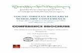 YOUNG TIBETAN RESEARCH SCHOLARS' CONFERENCE - Tibet … · YOUNG TIBETAN RESEARCH SCHOLARS' CONFERENCE (Sixty Years of China’s Occupation of Tibet and Tibetans in Exile) CONFERENCE