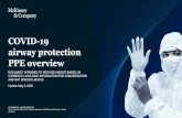 COVID-19 airway protection PPE overview/media/McKinsey/About Us/COVID...specific products or organizations are solely for illustration and do not constitute any endorsement or recommendation.