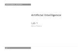 Artificial Intelligence - Paviavision.unipv.it/AI/aa2012-2013/L1-Lab.pdf · Artificial Intelligence -AA 2012/2013 Lab 1 -4 Lists (file finitestatemachine.jess) The LISP syntax It