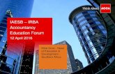 IAESB IRBA Accountancy Education Forum - IFAC...©ACCA 462,000 Students 187,000 Members 95 Offices 181 Countries Business-relevant, first choice qualifications