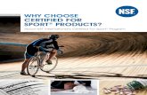Why Choose Certified for Sport® Products...WHY CHOOSE CERTIFIED FOR SPORT® If you use a product that has been Certified for Sport® you can be confident that its contents are being