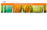 REFERENCE LIST - NATE · - Bottle machine ATHENA 18/18.3 - Bottle Capper – ULA - Bottle Inspector – EXAN 08 CCD - Bottle Inspector – EXAN LEVEL - Full bottles conveyors –