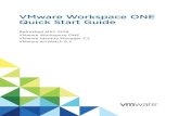 VMware Workspace ONE Quick Start Guide - VMware Workspace …€¦ · VMware Workspace ONE VMware Identity Manager 3.2 VMware AirWatch 9.3. VMware Workspace ONE Quick Start Guide