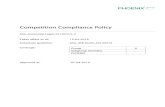 Competition Compliance Policy - Tamro Compliance P… · competitive effect. Vertical agreements or practices: Agreements or concerted practices between companies at different levels