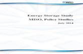 2014 Energy Storage Study Report Energy Storage St… · long-term storage resources in its markets in the form of pumped hydro storage (PHS). Short-term storage is accommodated as