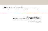 Councillor Information Bulletin...Page 3 COUNCILLOR INFORMATION BULLETIN 22 November 2016 - Issue 46/16 FRIDAY, 2 DECEMBER 2016 2.00pm Celebrating International Day of People with