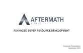 ADVANCED SILVER RESOURCE DEVELOPMENT...For full details please see the March 2015 43-101 Technical Report “NI 43-101 Technical Report for the Challacollo Silver Project, Region 1,