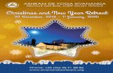 Christmas and New Year Retreat - Sivananda Yoga France...CHRISTMAS AND NEW YEAR RETREAT 20 December, 2019 – 1st January, 2020 Join us for a joyful Christmas and New Year’s Eve
