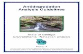 Antidegradation Guidelines Final · Antidegradation analyses for a group of discharges may be addressed in the development of Total Maximum Daily Loads. Applicants requesting such