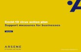 Covid-19 virus action plan Support measures for …...COVID 19 VIRUS ACTION PLAN 06/05//2020 - SUPPORT MEASURES FOR BUSINESSES 3 An exceptional crisis In his speeches of March 12 th
