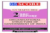 ARC REPORT - IAS Score · 2017-05-08 · Off. No. 6, I Floor,ApsaraArcade, Karol Bagh,New Delhi-5, (Karol Bagh Metro Gate No. 5)st info@iasscore.in GSMAINS2016 ORGANISATIONAL STRUCTUREOF