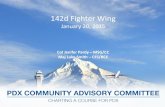 142d Fighter Wing CAC 142 FW January...142d Fighter Wing January 20, 2015 Col Jenifer Pardy – MSG/CC Maj Luke Smith – CES/BCE 2 Presentation Overview • 142 Fighter Wing Overview