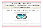 Alumni Magazine - Kilmore International School€¦ · Global Corporate Services division helping to expand the company's footprint in China. Jing is also a single mother to two beautiful