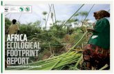 Africa Ecological Footprint Report - Green …...by importing goods and services from elsewhere. The combined measures of Ecological Footprint, Water Footprint and Living Planet Index