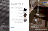 SILGRANIT II - Ohio Valley Supply Company · But a SILGRANIT® II sink won’t fade, crack or dry out. Simply because the color penetrates the entire product — not just the surface.
