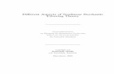 Di erent Aspects of Nonlinear Stochastic Filtering TheoryDi erent Aspects of Nonlinear Stochastic Filtering Theory Inauguraldissertation ... pdf probability density function R The