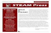 Spring/Summer 2016 STEAM Press › cms › lib010 › IL01904711 › Centricity › Dom… · STEAM Press was created as an opportunity ... Studies, English, Special Education, Physical