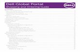 Dell Global Portal...training of the Dell Global Portal is available within Custom Links situated in the grey toolbar on your page. Video clips are ... required to purchase via a Dell