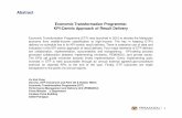 Economic Transformation Programme: KPI-Centric Approach of ...€¦ · Economic Transformation Programme (ETP) was launched in 2010 to elevate the Malaysian economy from middle-income