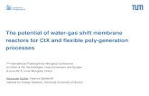 The potential of water-gas shift membrane reactors for CtX ...tu-freiberg.de/sites/default/files/media/professur... · 7th international Freiberg/Inner Mongolia Conference on IGCC&XtL