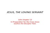 JESUS, THE LOVING SERVANT - Barbados Underground › ... · JESUS, THE LOVING SERVANT John chapter 13 ... visit to their home when God passed over the houses of the children of Israel