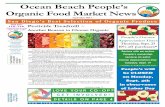 Ocean Beach People’s Organic Food Market News · Ocean Beach People’s Organic Food Market News September 2017 Presorted Standard U.S. Postage Paid San Diego, CA Permit 906 OPen