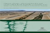 Climate change, wheat production and erosion risk in South … · 2015-09-24 · . Climate change, wheat production and erosion risk in South Australia’s cropping zone: Linking