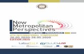 NMP2020 - PROGRAMME 4TH international symposium …€¦ · of rural areas, connected with the metropolitan „nervous network“ expansion, as underlined by M. Cacciari, devouring
