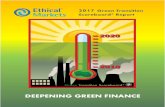 Henderson, H., Long, L. PO Box 5190, St. Augustine, FL 32085€¦ · The 2017 Green Transition Scoreboard® (GTS) explores the deepening of green finance worldwide, following our
