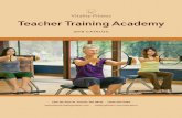 Teacher Training Academyvitalitypilates.com/VitalityPilates_TeacherTraining...movement and wellness, like dance, yoga, sports, and massage therapy. Many others do not come from a movement